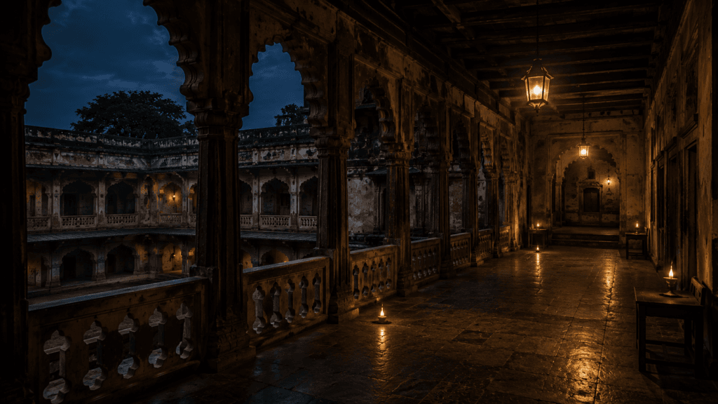 शनिवार वाड़ा के पुराने महल का रहस्यमयी गलियारा