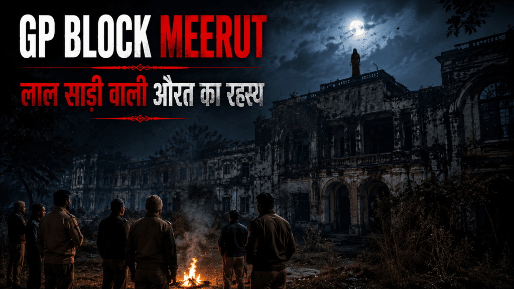 GP Block Meerut Haunted Story - लाल साड़ी वाली औरत का रहस्य