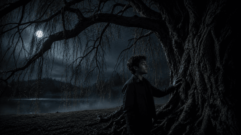 One Wish Willow के सामने अपनी Wish मांगता Bear
