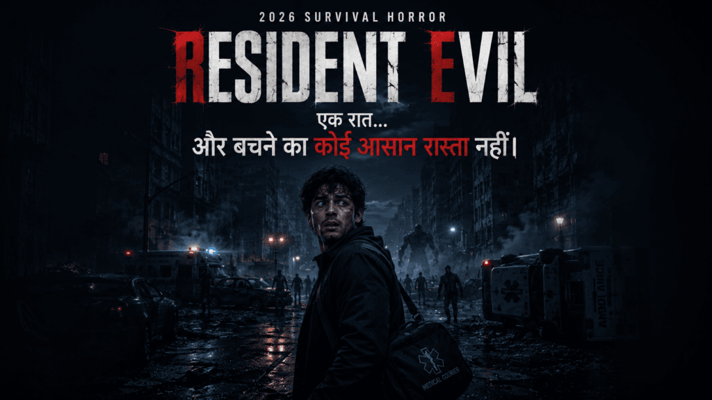 Resident Evil 2026 survival horror story featuring medical courier Bryan