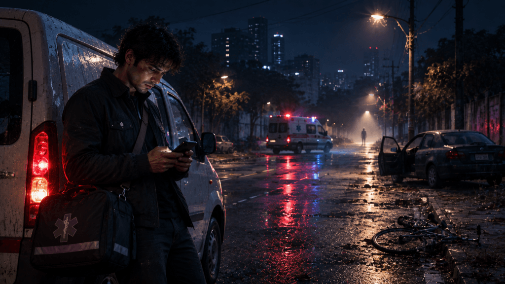 Resident Evil 2026 में रात की medical delivery पर निकला Bryan
