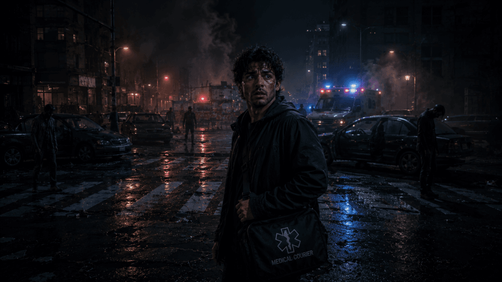 Resident Evil 2026 में outbreak के बीच फंसा medical courier Bryan