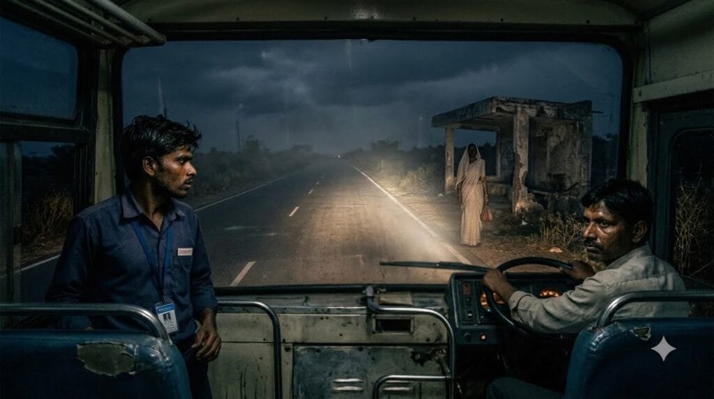सुनसान Rajasthan Highway के पुराने Bus Stop पर खड़ी वही महिला
