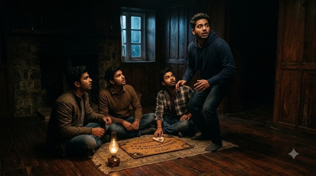 Ouija Board session के दौरान डरकर circle तोड़ता Rohan