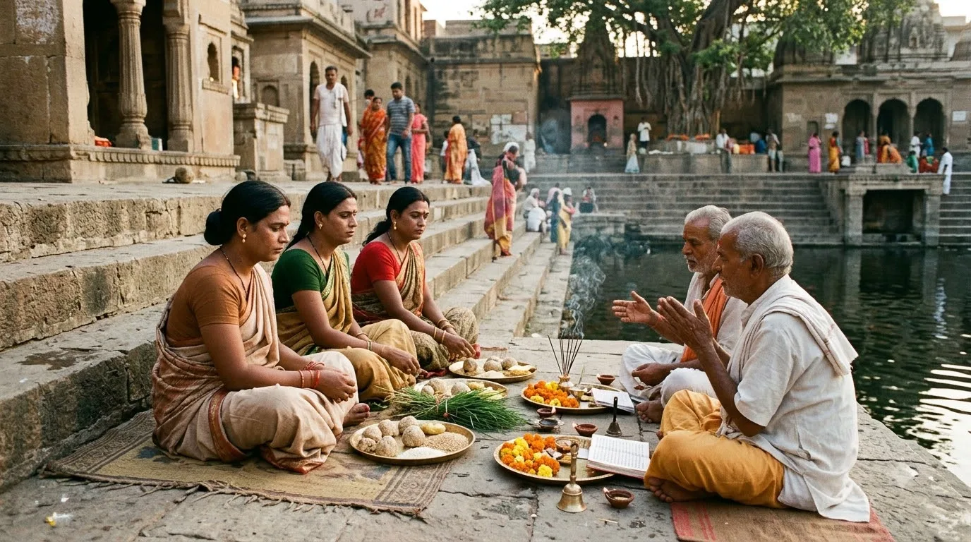 पिशाच मोचन कुंड में किन्नरों का पिंडदान: उन अनजान आत्माओं के लिए हुई अनोखी पूजा