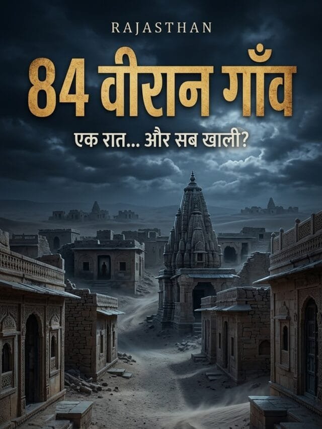 राजस्थान के 84 वीरान गाँव: आखिर सब कहाँ चले गए?