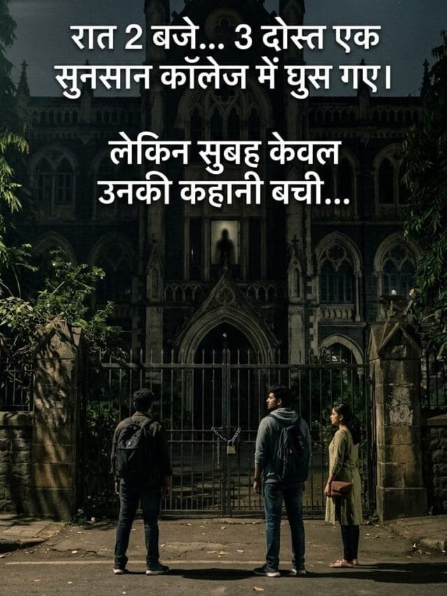 मुंबई के सुनसान कॉलेज की डरावनी रात